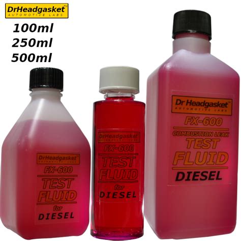 diesel block tester fluid